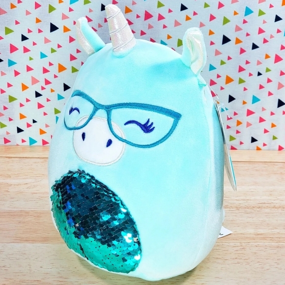 Squishmallow Nyla the Sequin Unicorn 7" 2020 UltraSoft Target Exclusive Plush - Picture 6 of 12